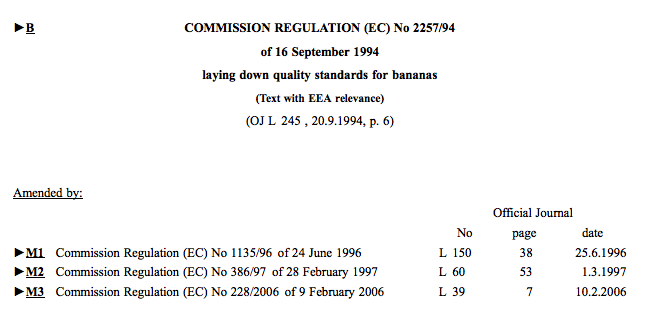 eu legislation